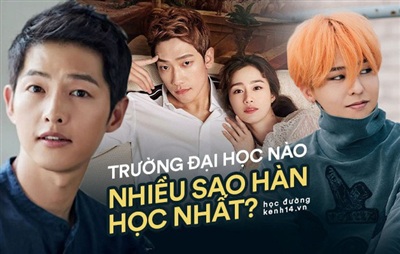 Top Các Trường Đại Học Hàn Quốc Có Nhiều IDOL Theo Học Nhất