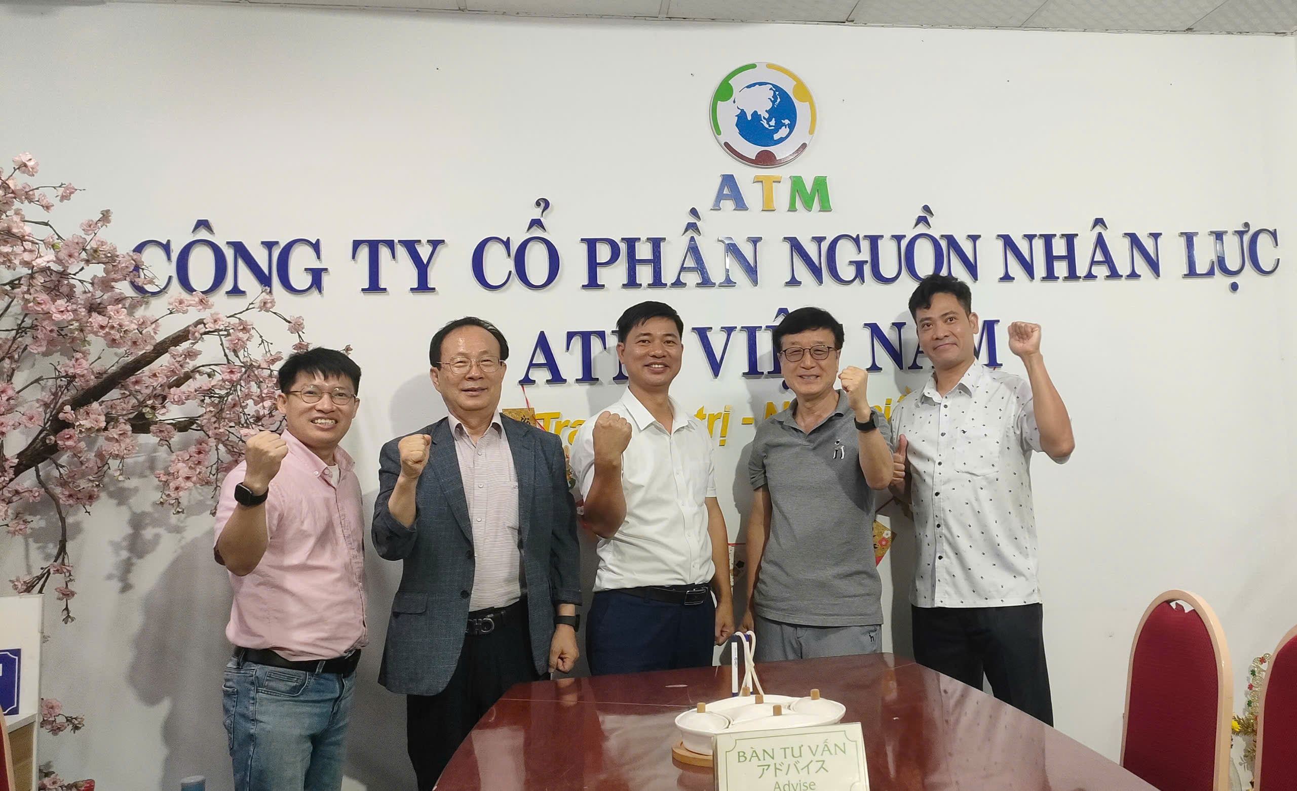 CÔNG TY ATM VIỆT NAM XÚC TIẾN HỢP TÁC VỚI ĐỐI TÁC HÀN QUỐC